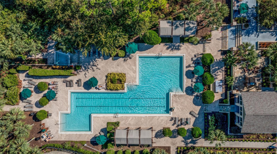 Artisan Park Clubhouse Pool Area