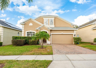 FULLY FURNISHED and ready to enjoy, this impressive 5-bedroom, 3.5-bath POOL HOME in the gated Marbella at Davenport community is an ideal option for a FULL TIME RESIDENCE, vacation home or SHORT TERM RENTAL investment!