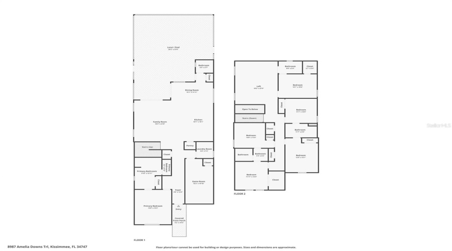 KISSIMMEE, Florida 34747, 6 Bedrooms Bedrooms, ,4 BathroomsBathrooms,Residential,For Sale,AMELIA DOWNS,0,MFRS5155573