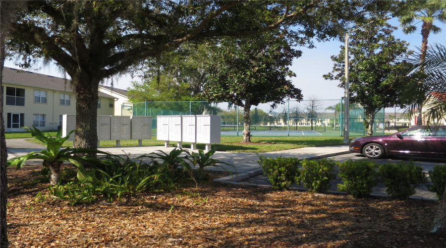 Community Mailbox area