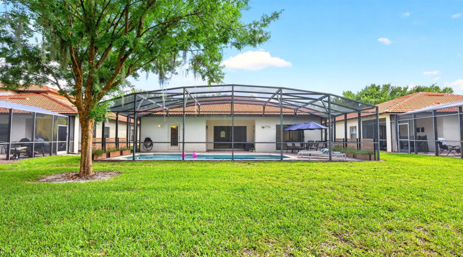 Step outside to a generous backyard with peaceful POND VIEWS and no rear neighbors.