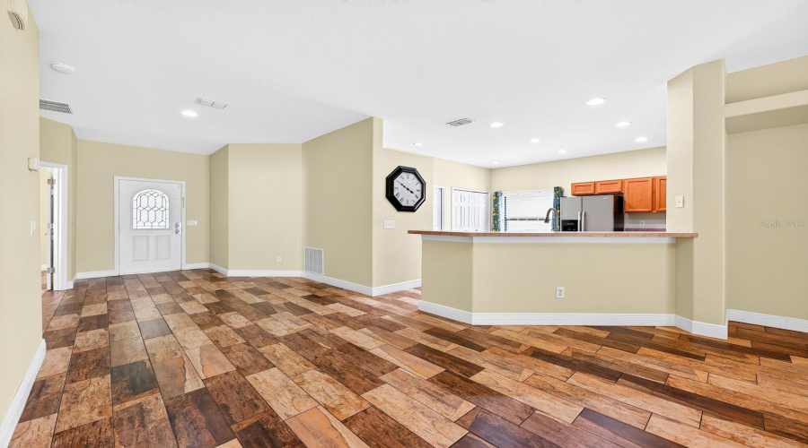 The Kitchen Breakfast Bar includes space for counter-height stools.