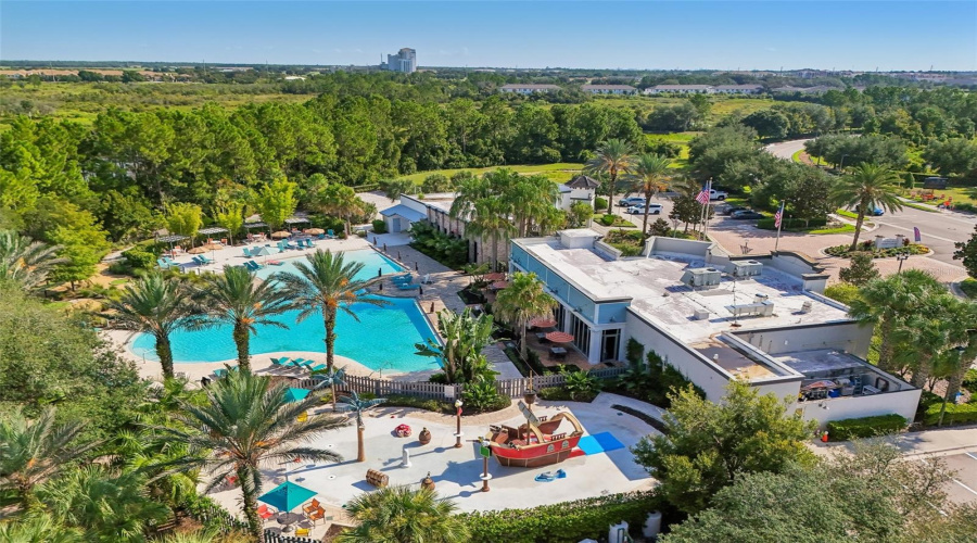 Community Pool And Splash Pad