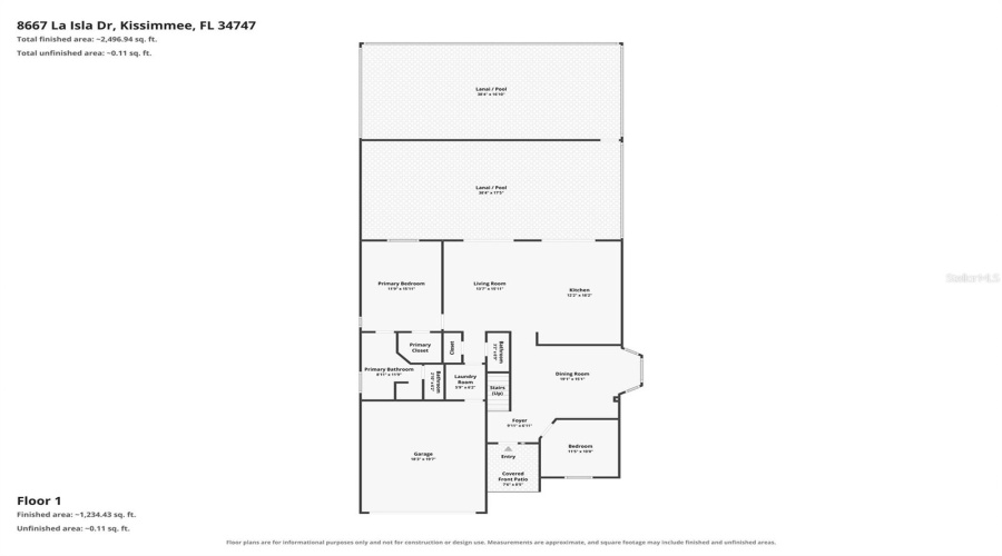 KISSIMMEE, Florida 34747, 7 Bedrooms Bedrooms, ,5 BathroomsBathrooms,Residential,For Sale,LA ISLA,0,MFRO6431583