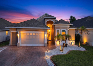 919 Ashton Drive twilights are virtually staged