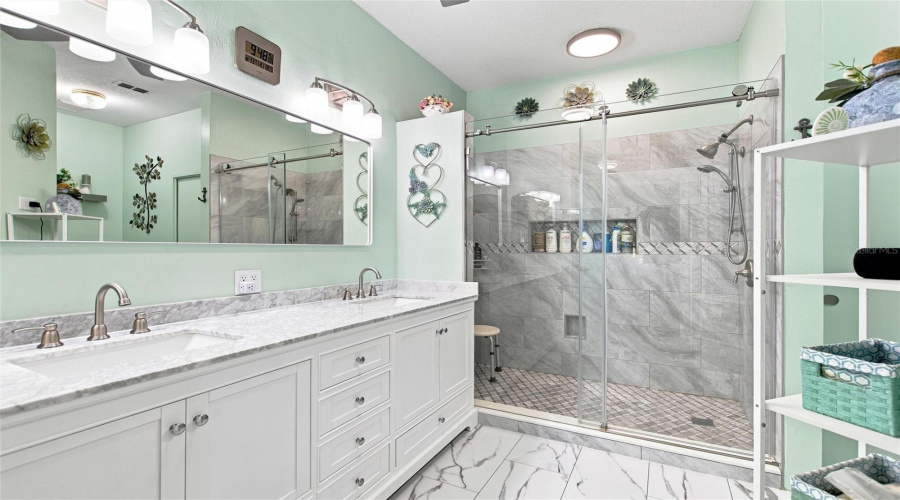 Updated primary bath