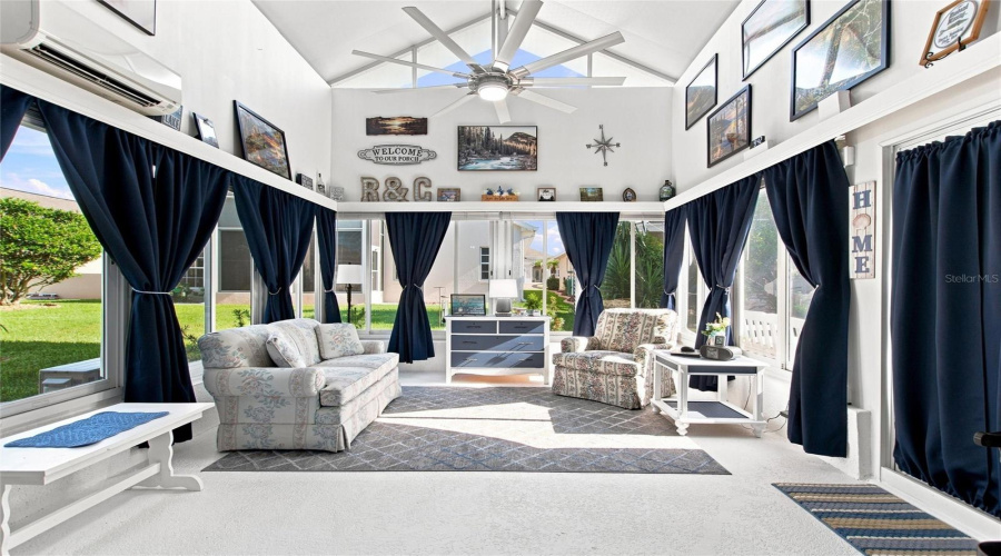 Dedicated mini-split in Florida Room