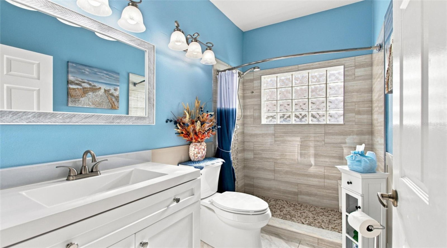 Updated Guest bath