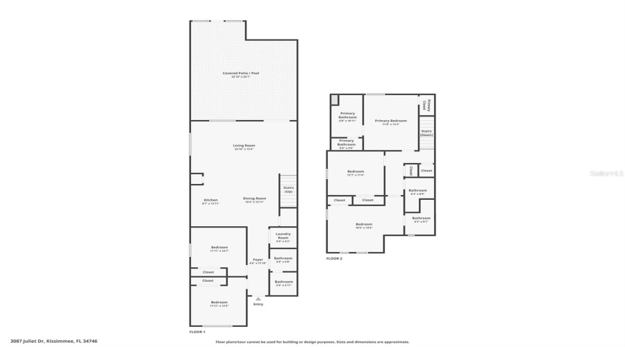 KISSIMMEE, Florida 34746, 5 Bedrooms Bedrooms, ,4 BathroomsBathrooms,Residential,For Sale,JULIET,0,MFRO6434113