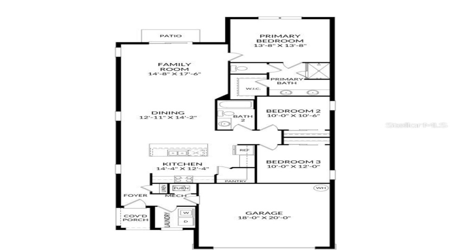 DAVENPORT, Florida 33837, 3 Bedrooms Bedrooms, ,2 BathroomsBathrooms,Residential,For Sale,MEADOW WALK,0,MFRO6434627