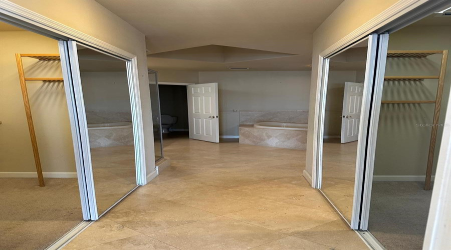 MASTER CLOSETS