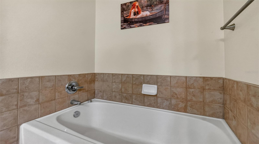 Primary Bathroom - soaking tub