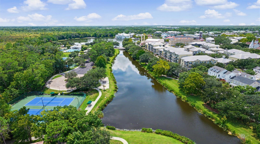 Aerial View towards Downtown Celebration