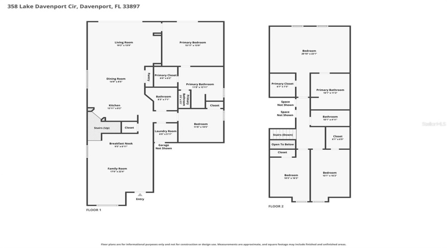 DAVENPORT, Florida 33837, 6 Bedrooms Bedrooms, ,4 BathroomsBathrooms,Residential,For Sale,LAKE DAVENPORT,0,MFRO6435024