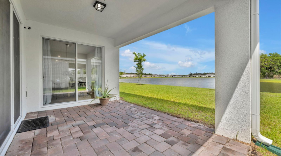 Covered Rear Porch
