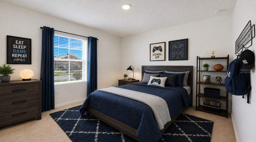 Bedroom #2 - Virtually Staged