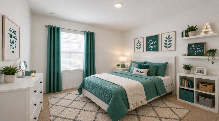 Bedroom #3 - Virtually Staged