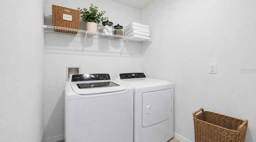 Laundry Room - Virtually Staged