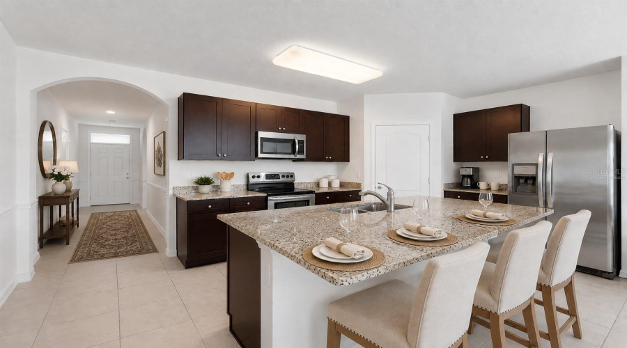 Kitchen - Virtually Staged