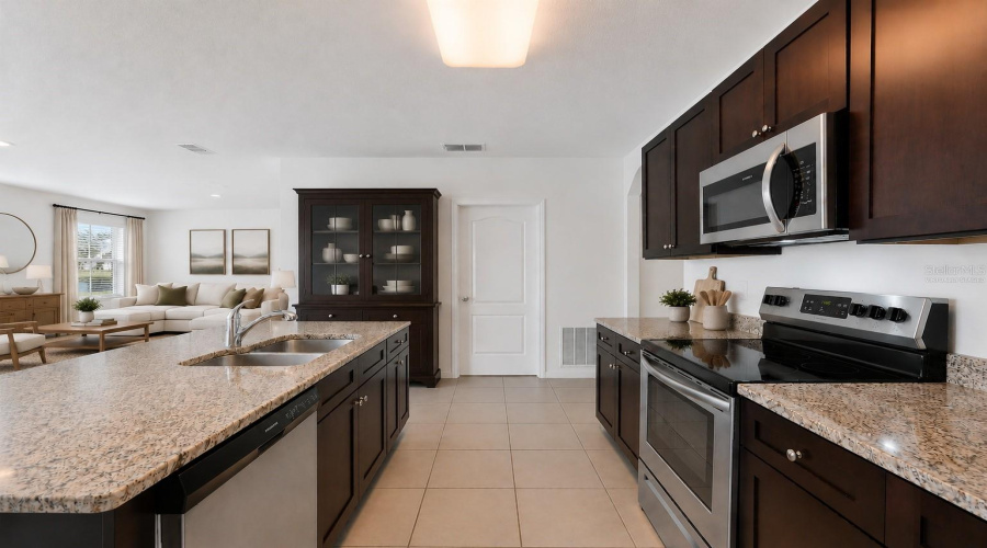 Kitchen - Virtually Staged