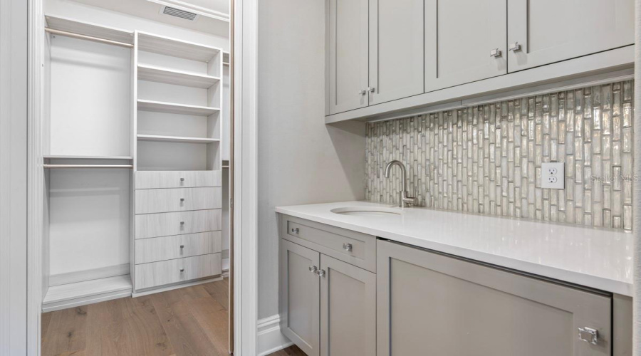 Butler'S Pantry And Walk In Pantry