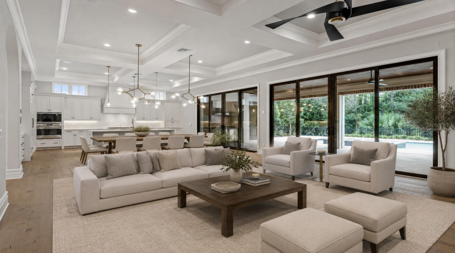 Virtually Staged-Living Area