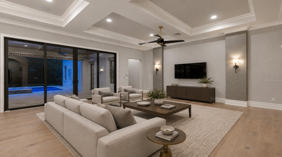 Virtually Staged-Living Area