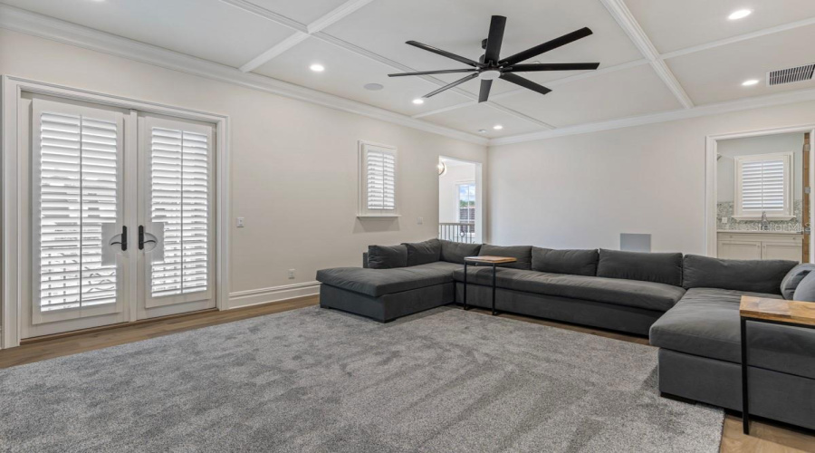 Upstairs Living