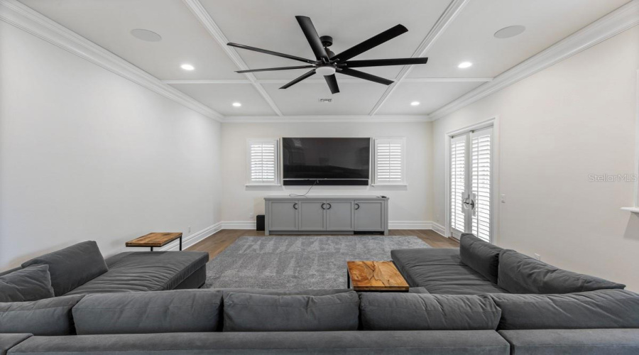 Upstairs Living
