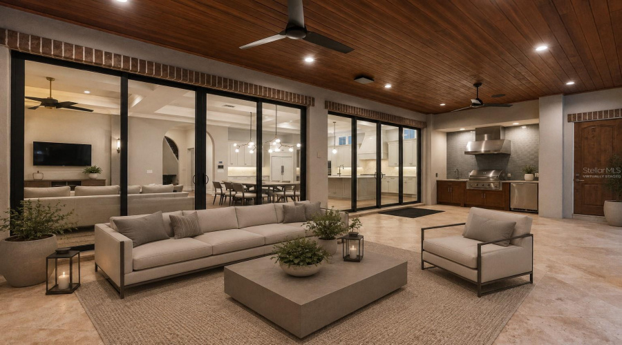 Virtually Staged-Outdoor Living Area