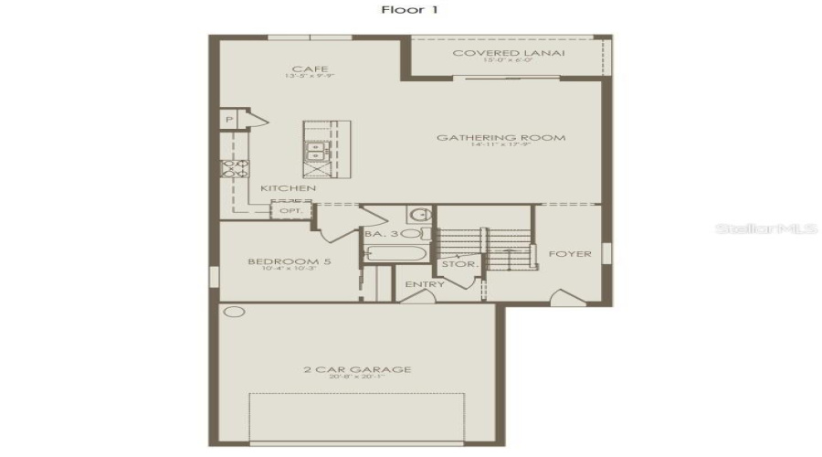 Floor Plan - Floor One