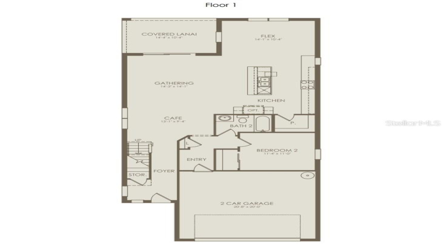 Floor Plan - Floor One