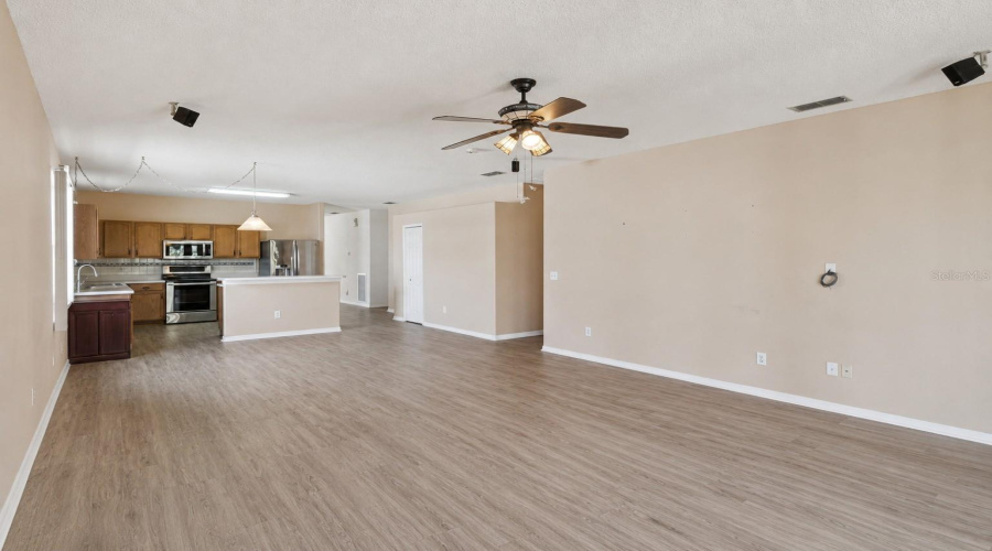 Kitchen And Family Room