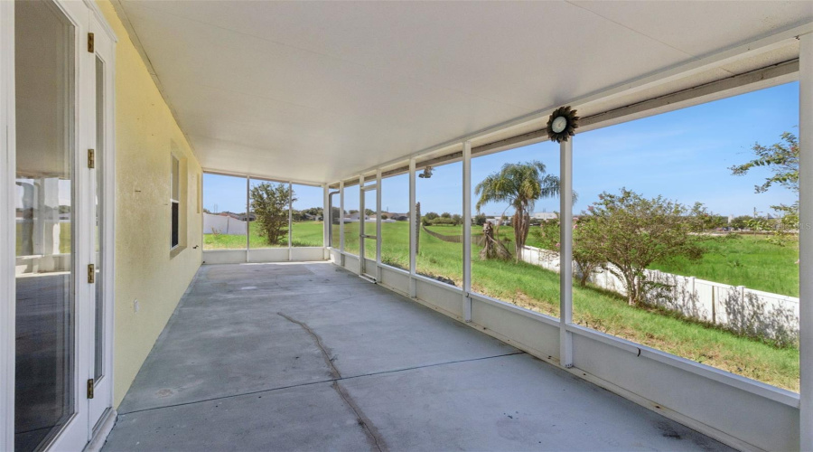 Screened &Amp; Covered Porch With View