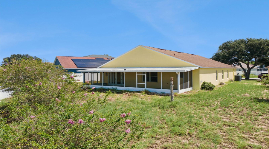 Backyard &Amp; Screened Porch