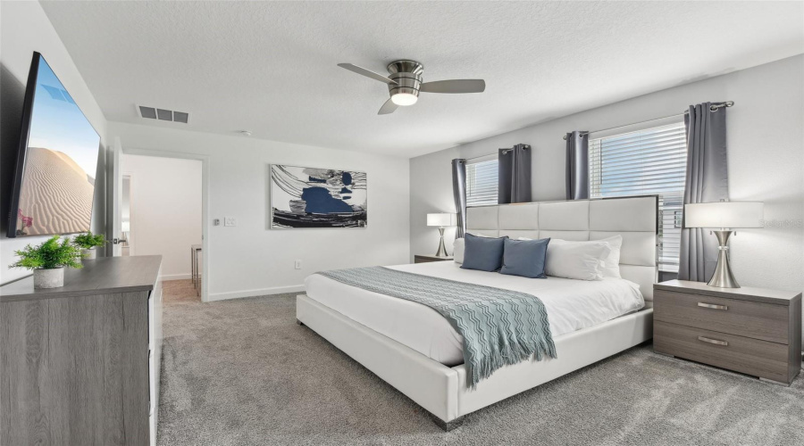 Upstairs Primary Suite