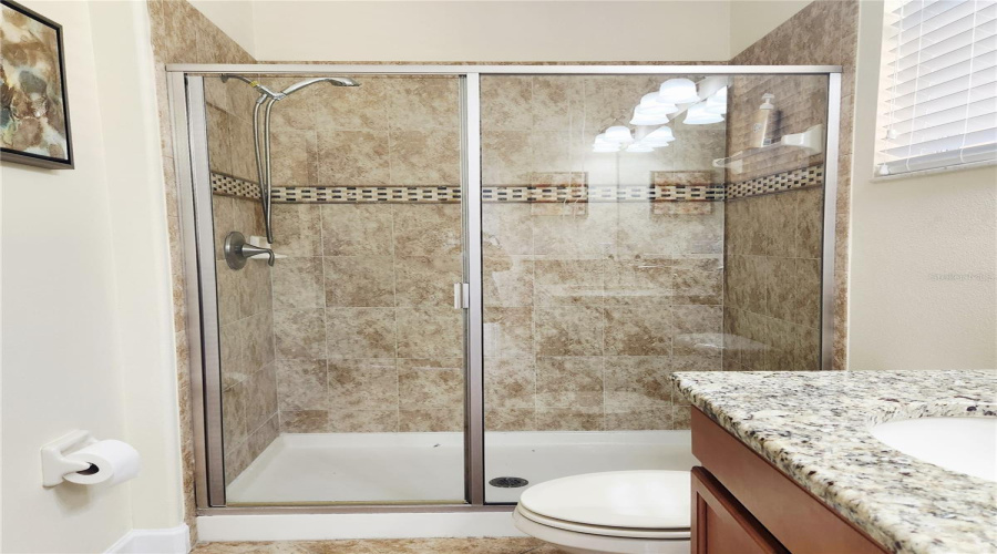 Ensuite Bathroom Downstairs.