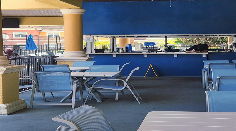 Snackbar By Pool Area At Clubhouse