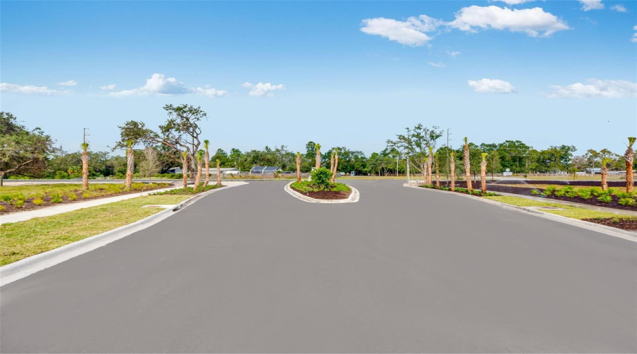 Palm Wind Community Entrance