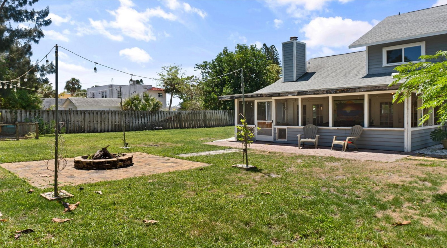 Huge, Private Back Yard