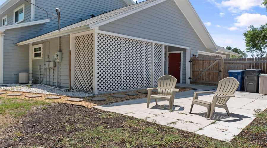 Huge, Private Back Yard