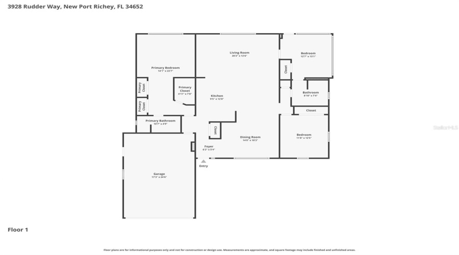 New Port Richey, Florida 34652, 3 Bedroom Bedrooms, ,2 Bathroombathrooms,Residential,For Sale,Rudder,0,Mfrtb8484977