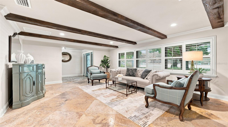 View Of Foyer From Front Living Room