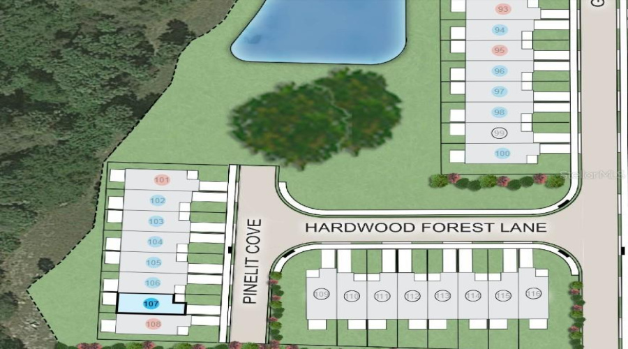 7125 Pinelit Cove Site Map