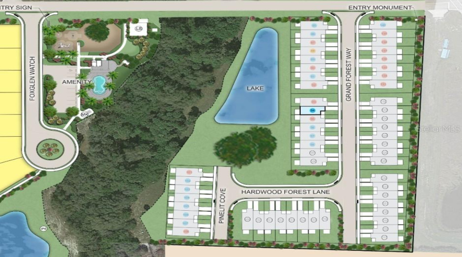 7187 Grand Forest Way Site Map