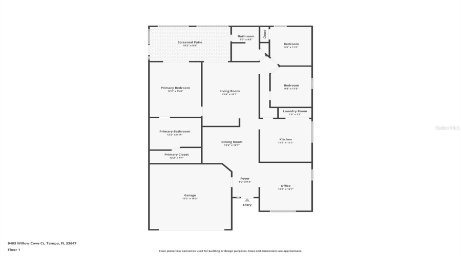 Tampa, Florida 33647, 3 Bedroom Bedrooms, ,2 Bathroombathrooms,Residential,For Sale,Willow Cove,0,Mfrtb8499660