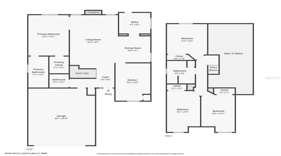 Land O Lakes, Florida 34639, 4 Bedroom Bedrooms, ,2 Bathroombathrooms,Residential,For Sale,Twin,0,Mfrw7880273
