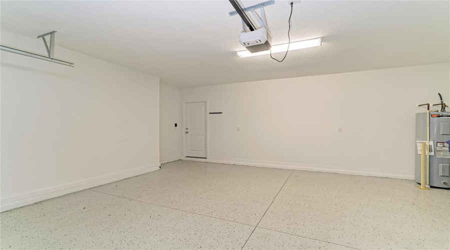 Garage With Epoxy Floors