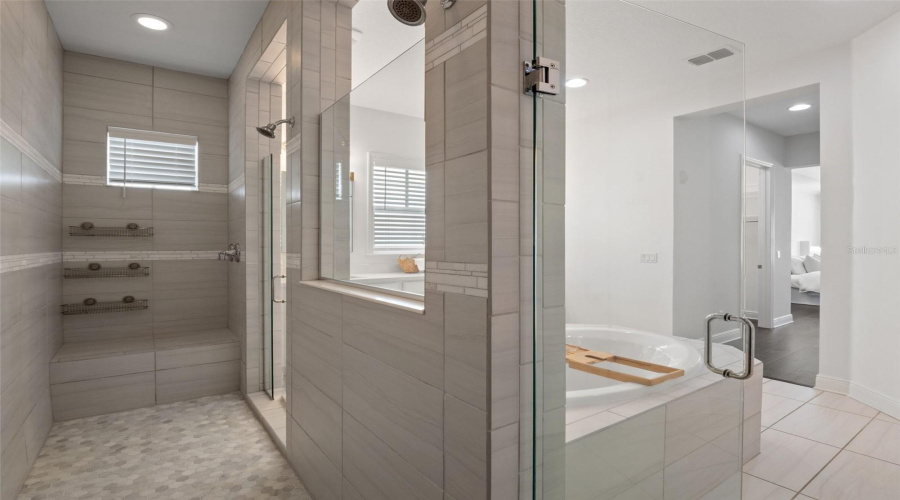 Walk Through Shower