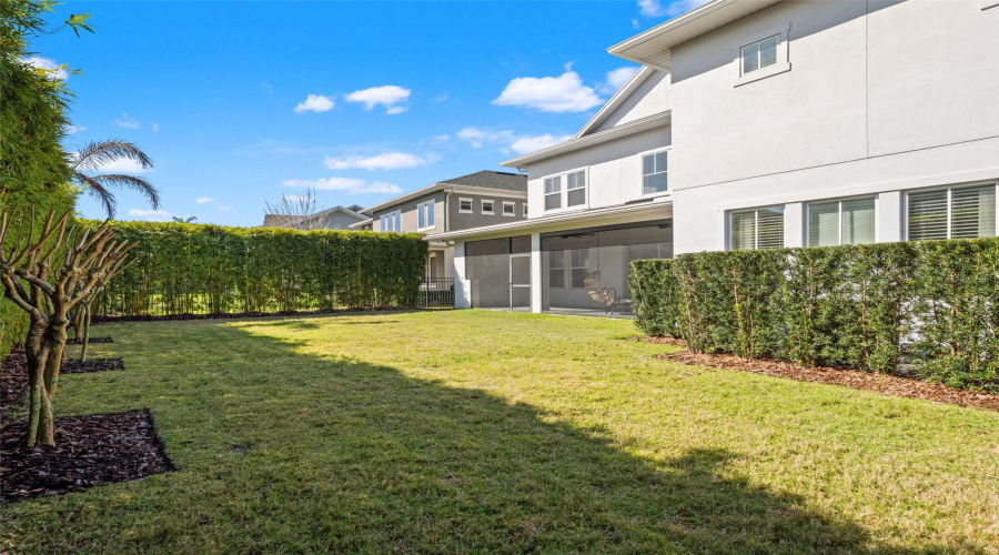 Private Backyard